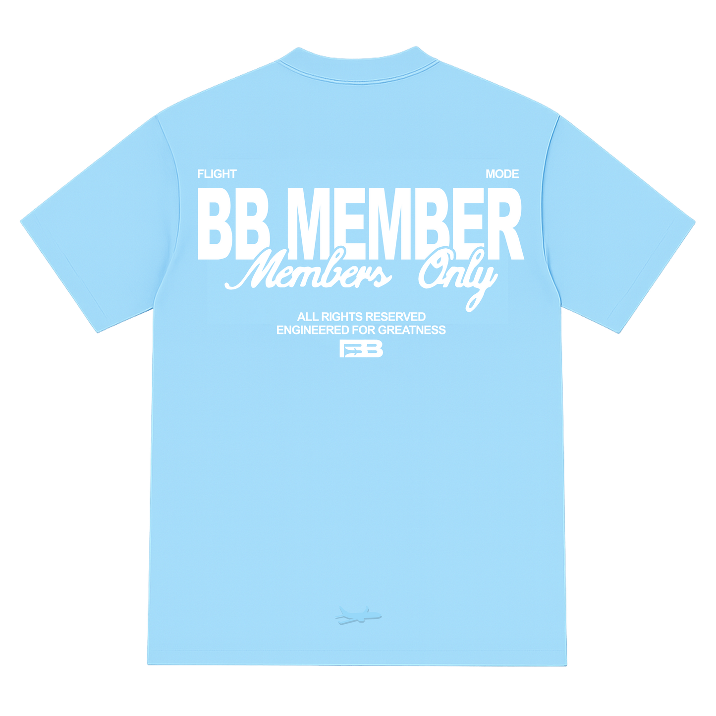 BLUE MBRCLUB TEE