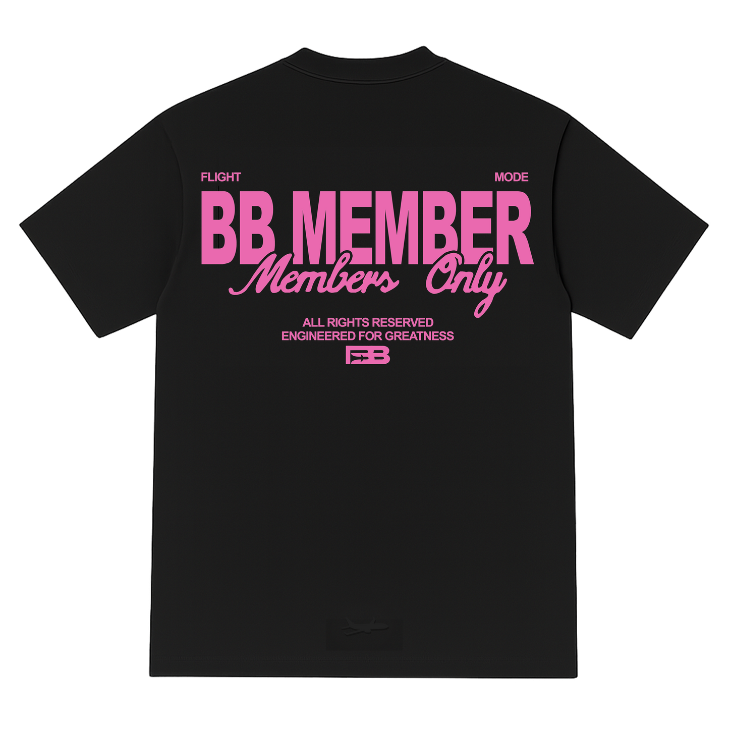 BLACK MBRCLUB TEE