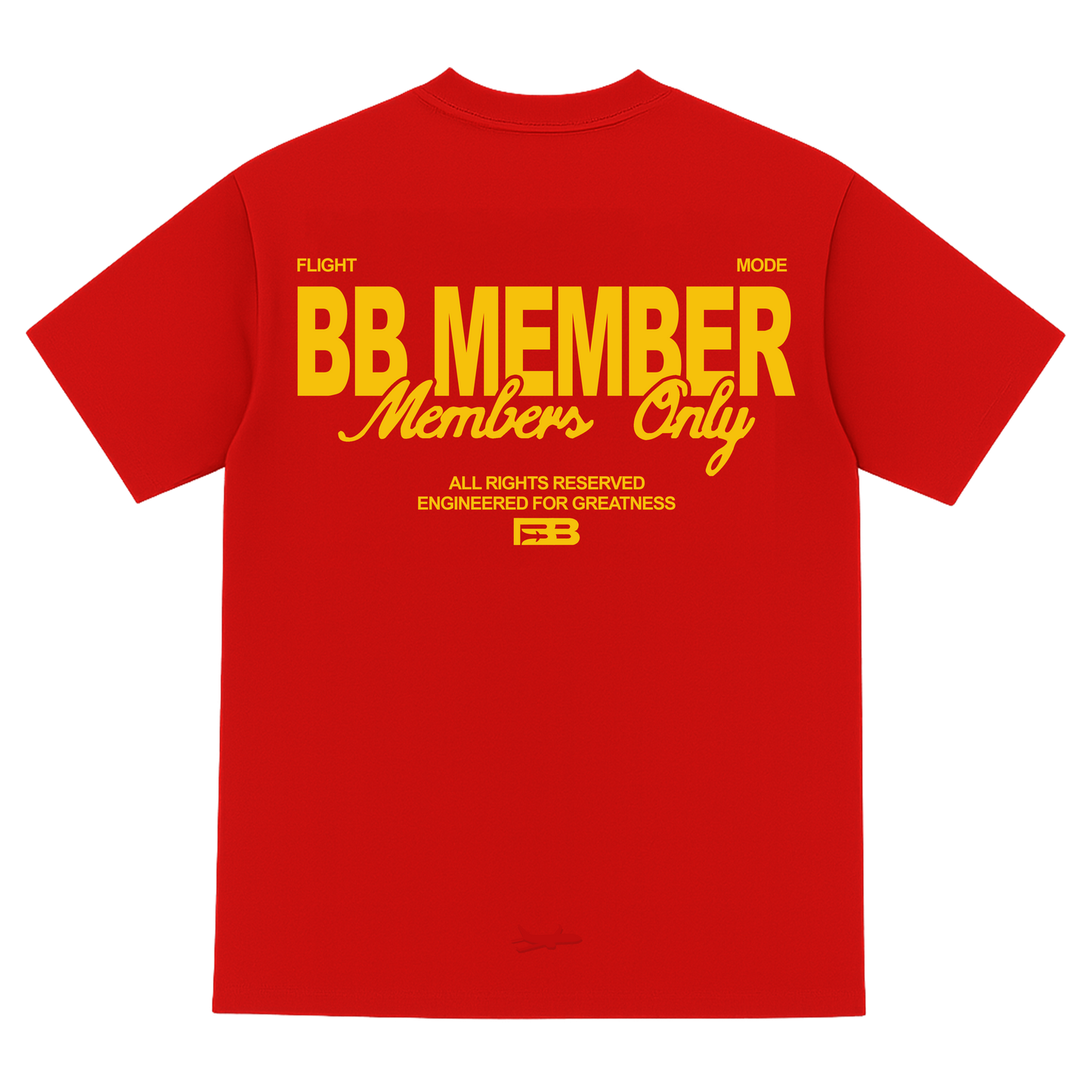 RED MBRCLUB TEE