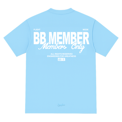 BLUE MBRCLUB TEE