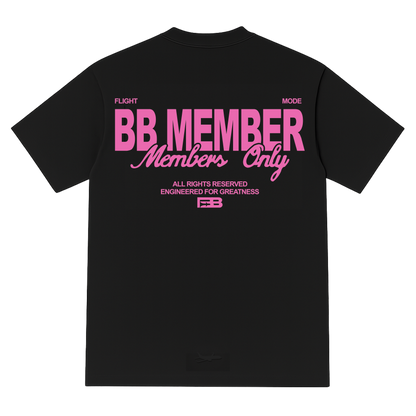 BLACK MBRCLUB TEE